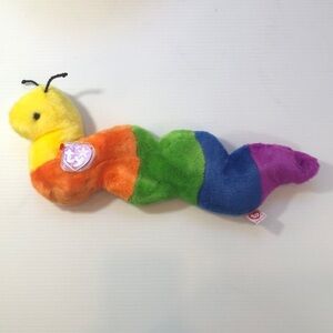 NWT Vintage TY Beanie Buddy 90's Inch Inchwo